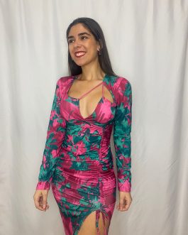 Vestido Valeria Rosa