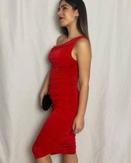 Vestido Dalia Rojo