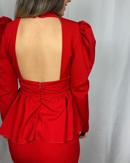 Vestido Camila Rojo