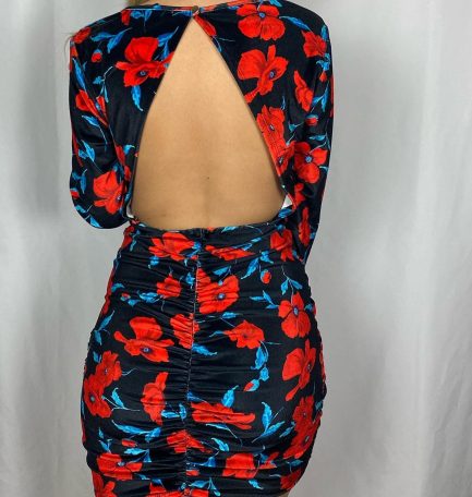 Vestido Flores Estampado - Imagen 2
