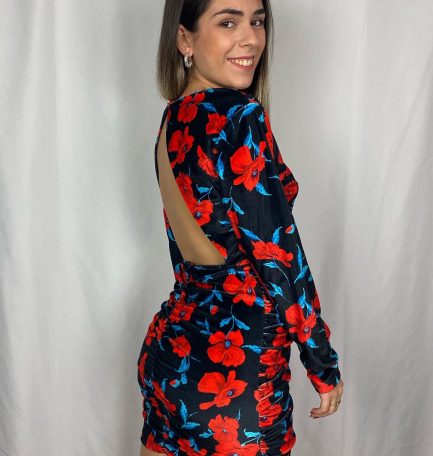 Vestido Flores Estampado