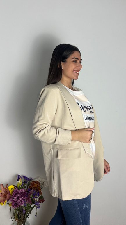 Blazer Beige - Imagen 7