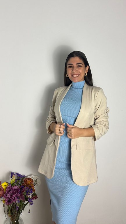 Blazer Beige - Imagen 4