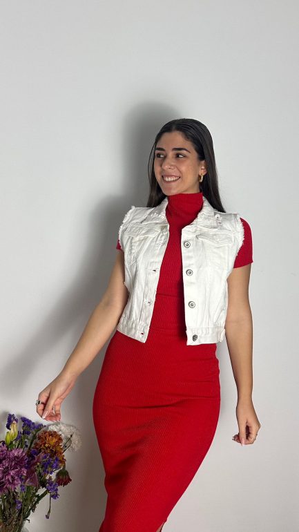 Chaleco Vaquero Blanco - Imagen 12