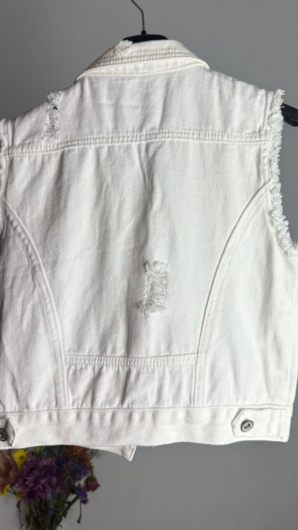 Chaleco Vaquero Blanco - Imagen 8