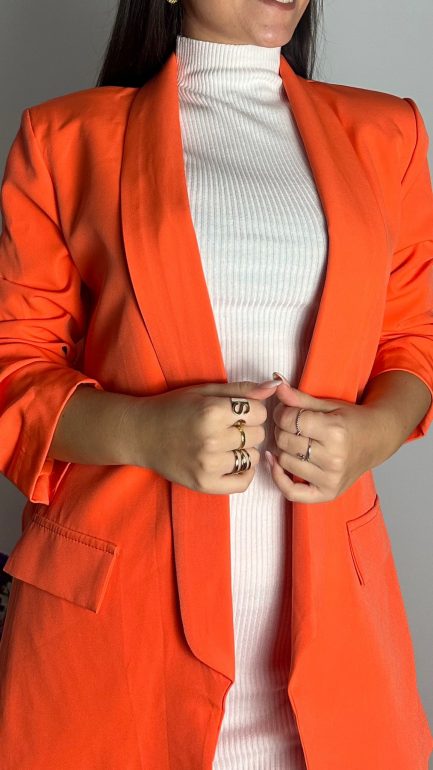 Blazer Rizo Naranja - Imagen 4