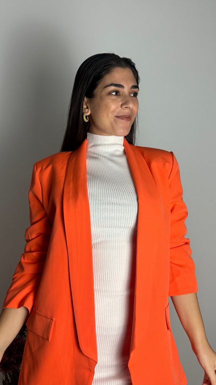 Blazer Rizo Naranja - Imagen 3