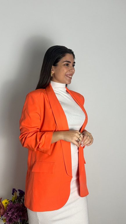 Blazer Rizo Naranja - Imagen 2
