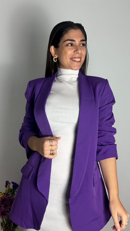 Blazer Rizo Morado - Imagen 5
