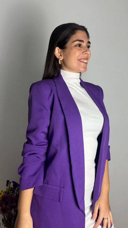 Blazer Rizo Morado - Imagen 4