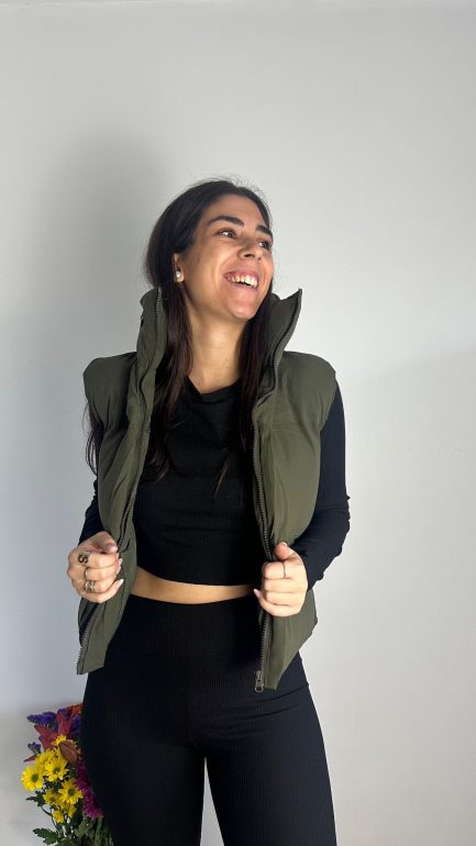 Chaleco Noa Verde Militar