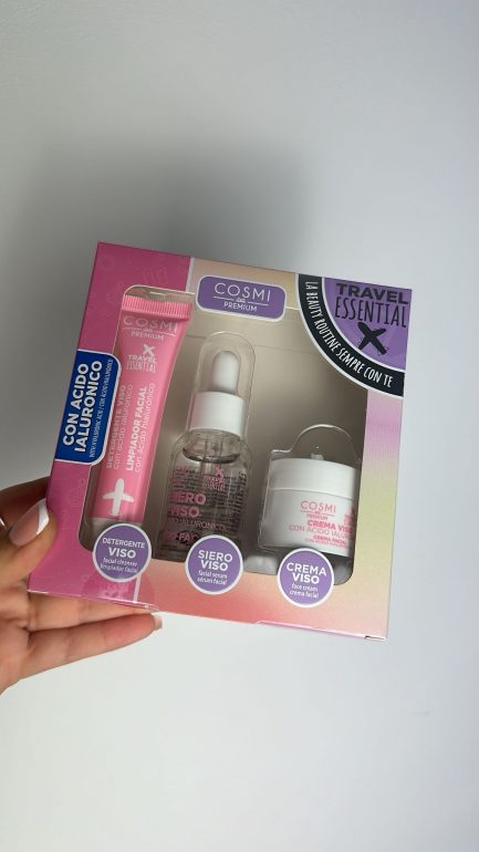 KIT FACIAL COMPLETO CON ÁCIDO HIALURÓNICO