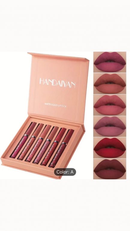 PALETA 6 LABIALES EFECTO MATE - Imagen 2