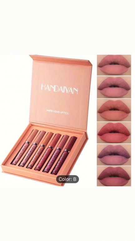 PALETA 6 LABIALES EFECTO MATE - Imagen 3