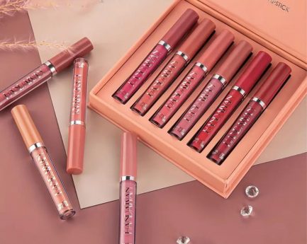PALETA 6 LABIALES EFECTO MATE