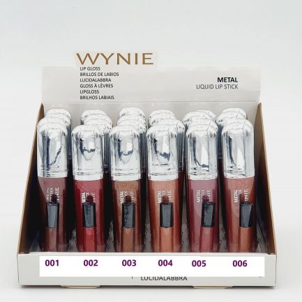 LIP GLOSS - BRILLO DE LABIOS METALIZADO
