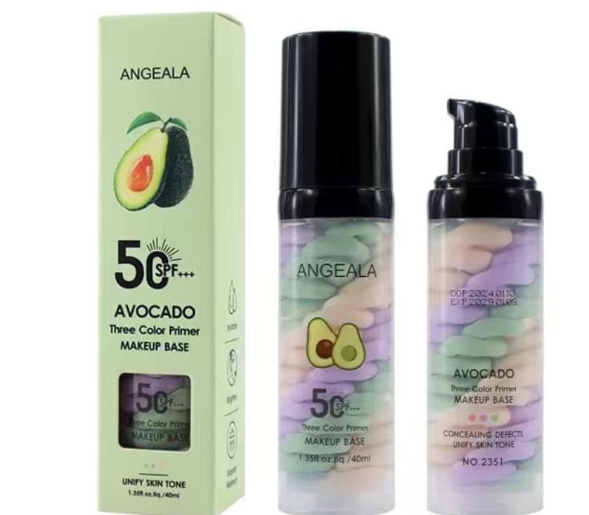 BASE DE MAQUILLAJE DE AGUACATE CON PROTECCIÓN SOLAR