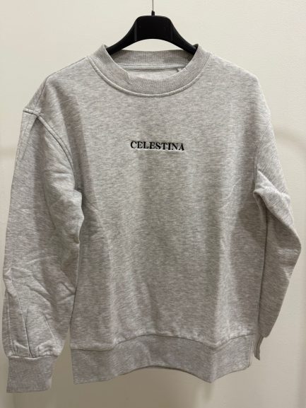 SUDADERA CELESTINA GRIS