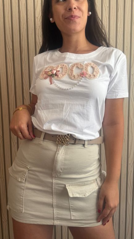FALDA SHORT SKARGO BEIGE