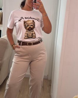 PANTALÓN CON CINTURÓN