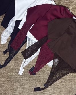 CAMISETA BODY ENCAJE