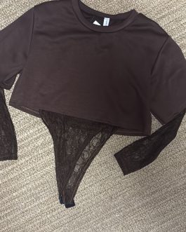 CAMISETA BODY ENCAJE